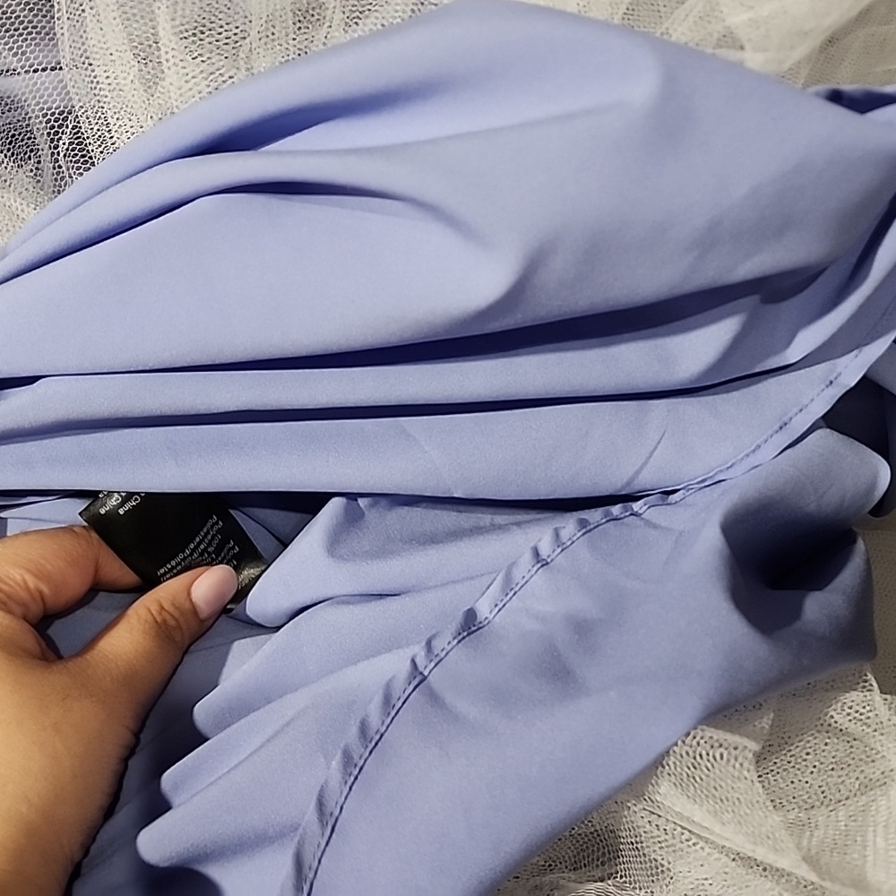 Hutch Siriana Rosette Bow-Tie Satin Strapless Midi Dress - Picture 12 of 12